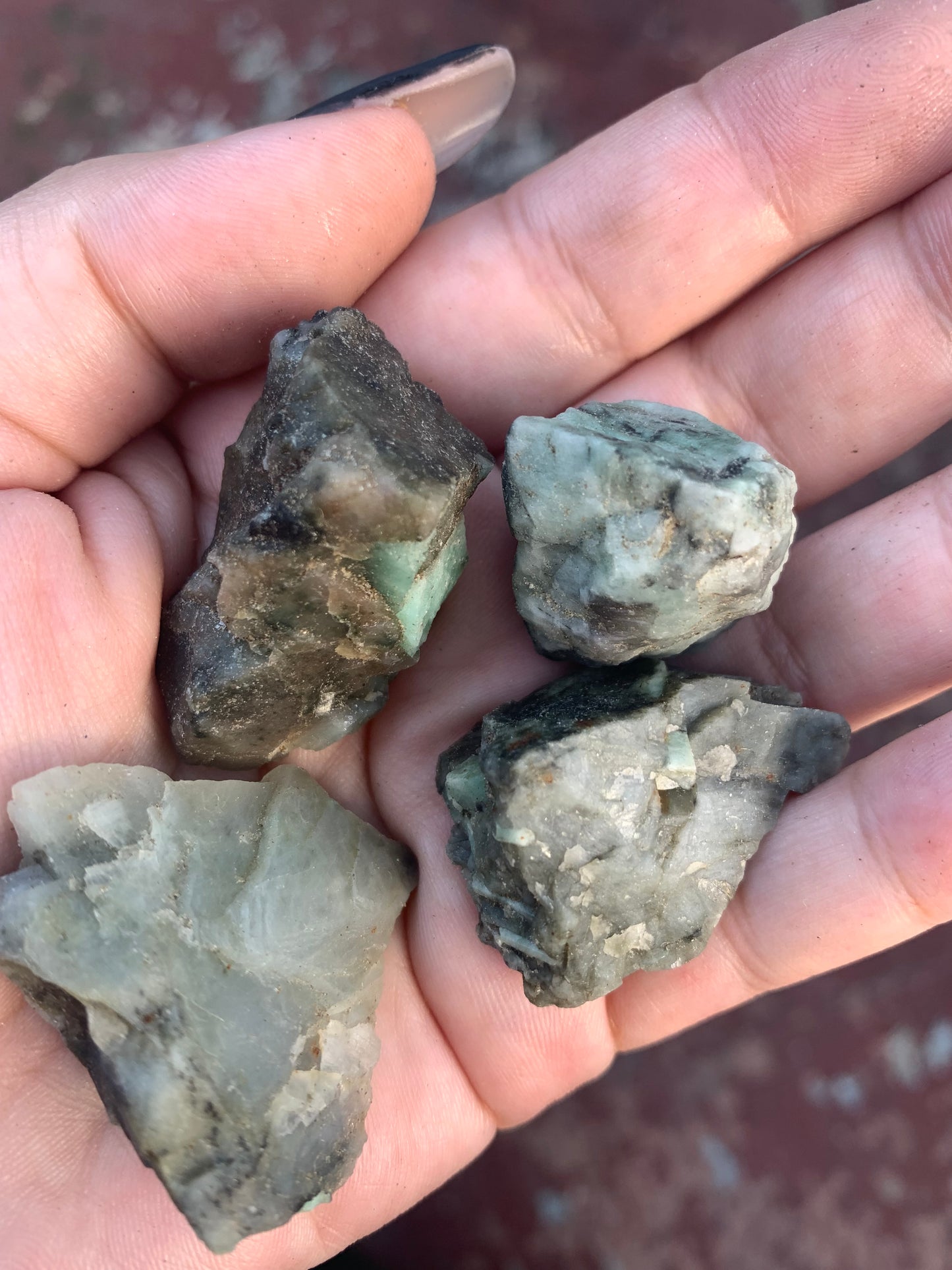 Raw Emerald Piece