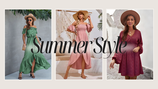 DISCOVER THE LATEST FASHION TREND FOR WOMEN: SUMMER DRESSES 2024