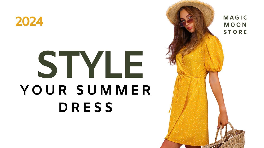 HOW TO STYLE YOUR SUMMER DRESSES - Magic Moon Store