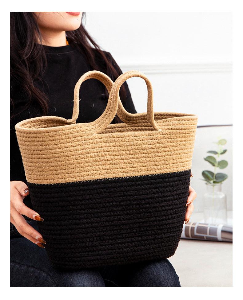 Handmade Straw Woven Bag - Magic Moon Store