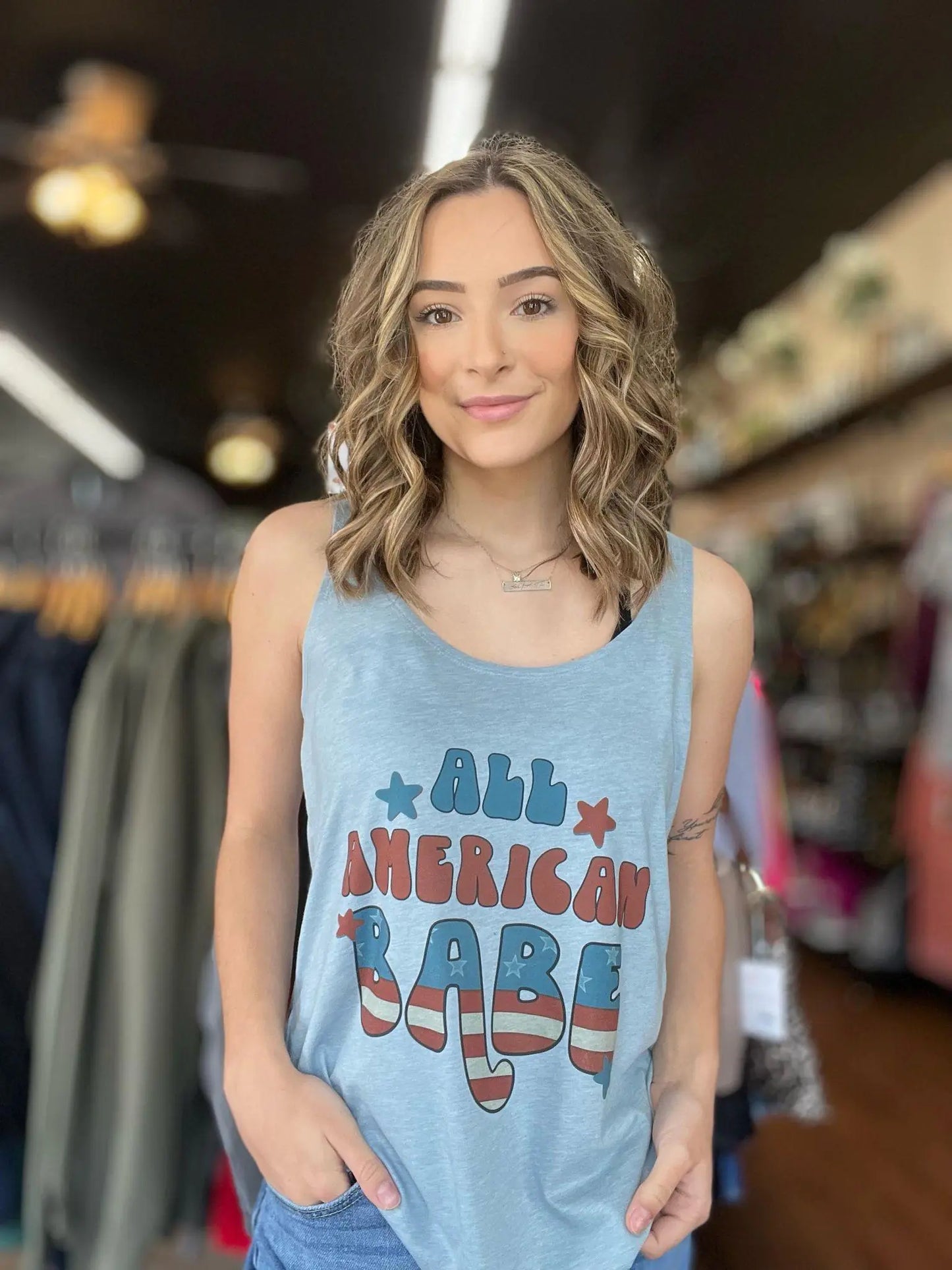 All American Babe Tank Top