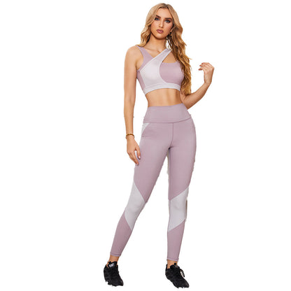 Sports Bra & Pants Yoga Set