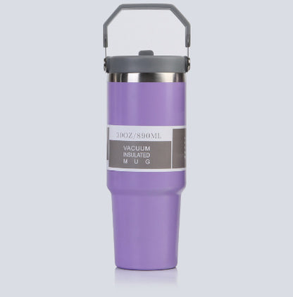 Bottle With Handle Cover Coffee Tumbler Cup MAGIC MOON STORE