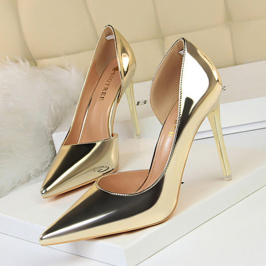 Metallic stiletto heels Magic Moon Store