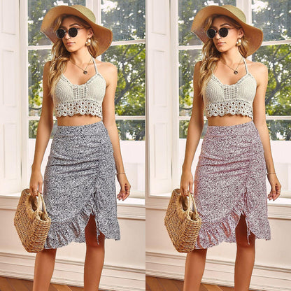 High Waist Midi Skirt