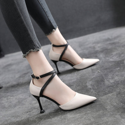 Pointed Toe Stiletto High Heels