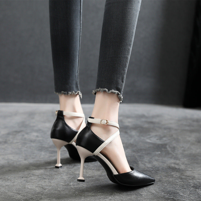 Pointed Toe Stiletto High Heels