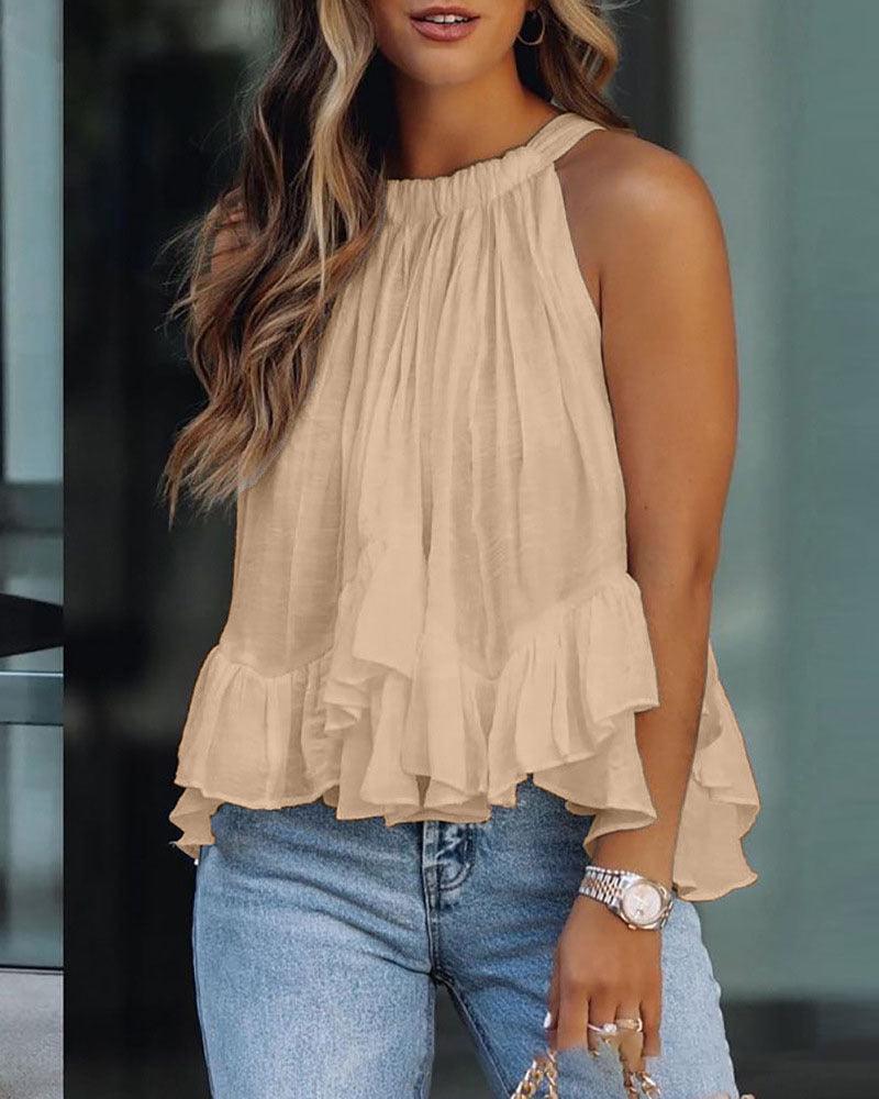 Averie Sleeveless Blouse