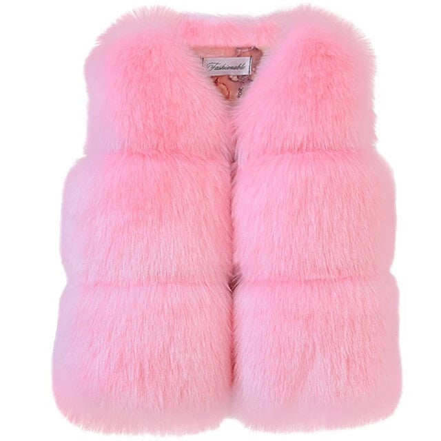 Baby Girl Winter Vest Coats