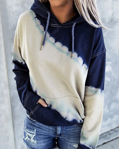 Tie Dye Pullover Sweatshirt