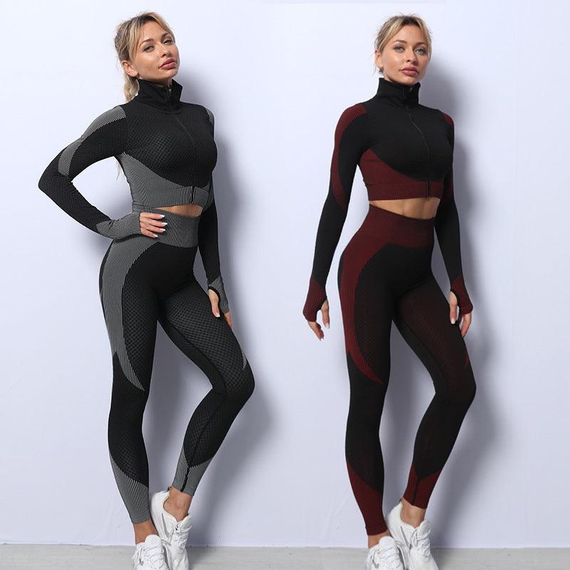 Two Tone 3 Piece Yoga Set - Magic Moon Store