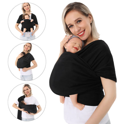 Front And Back Dual Wrap Scarf Baby Carrier Bag Multi-functional