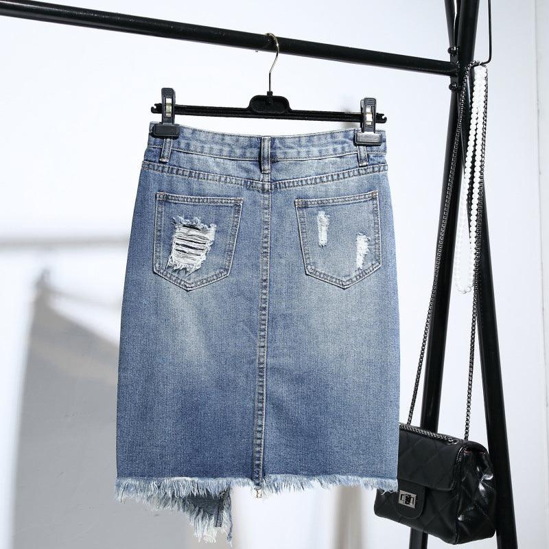 Denim skirt