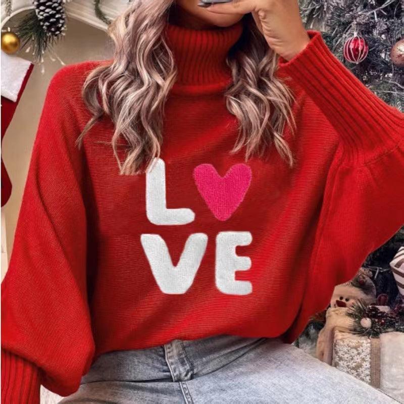 LOVE High Collar Sweater