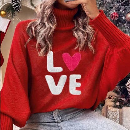 LOVE High Collar Sweater