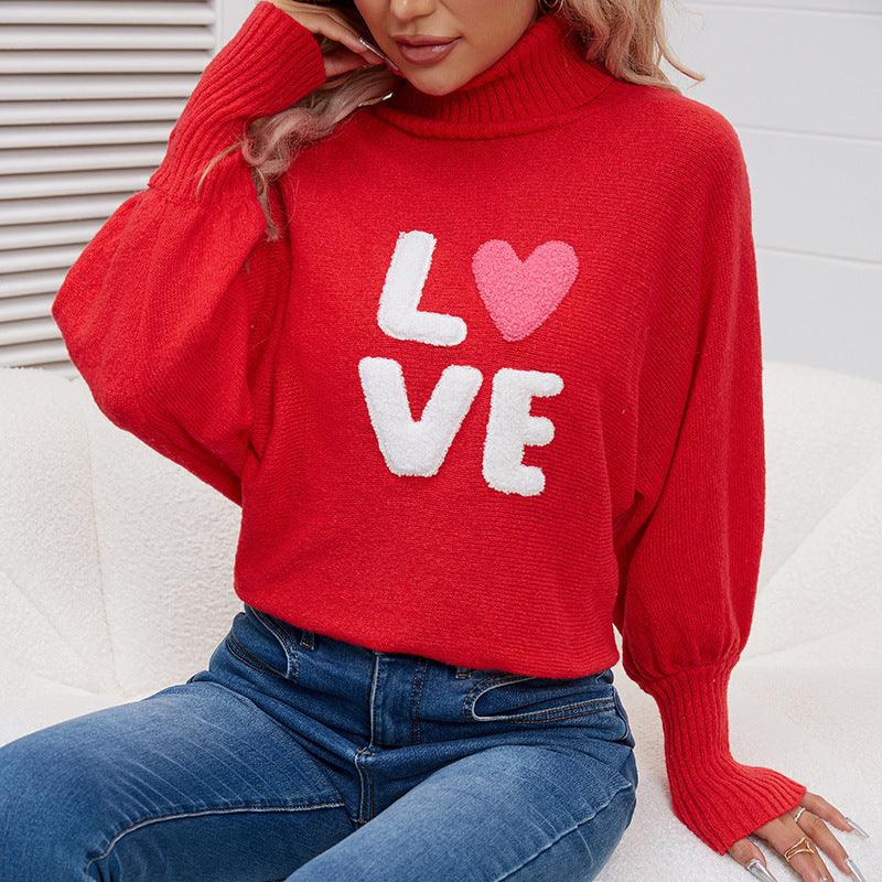 LOVE High Collar Sweater