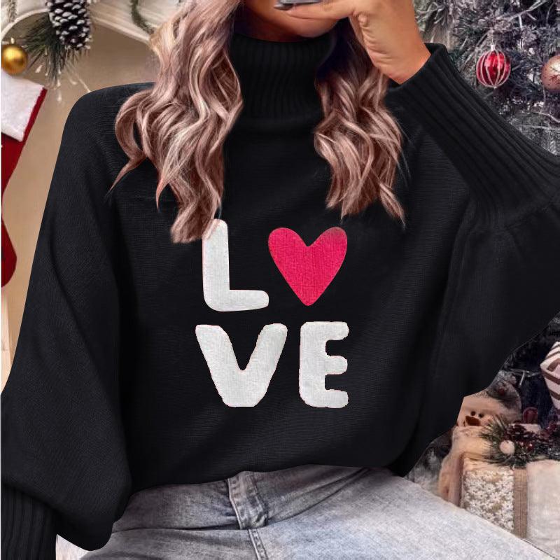 LOVE High Collar Sweater