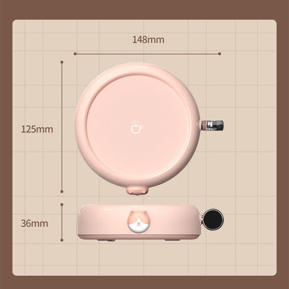 Round Heating Coaster Intelligent Automatic Constant Temperature