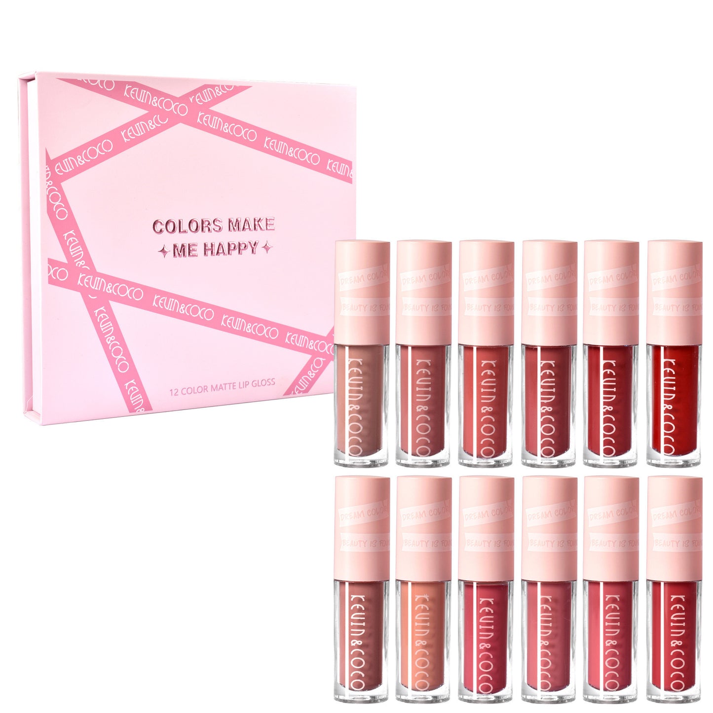 Lipstick Gloss Set Waterproof Set - Magic Moon Store