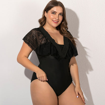 Black Plus Size Swimsuit