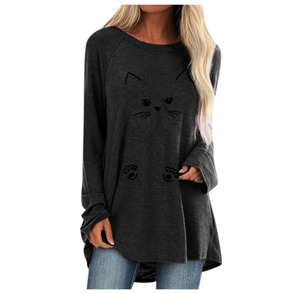 Women's Loose Long Sleeve T-Shirt