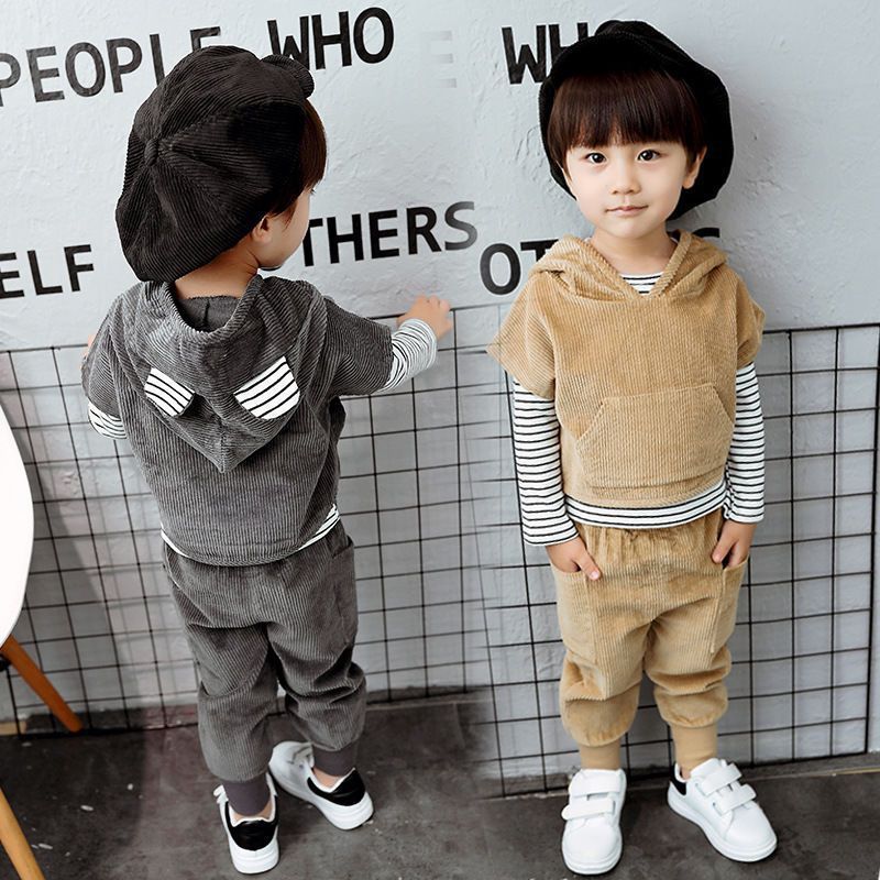 Baby Boy Sweatshirt & Pants Winter Suit