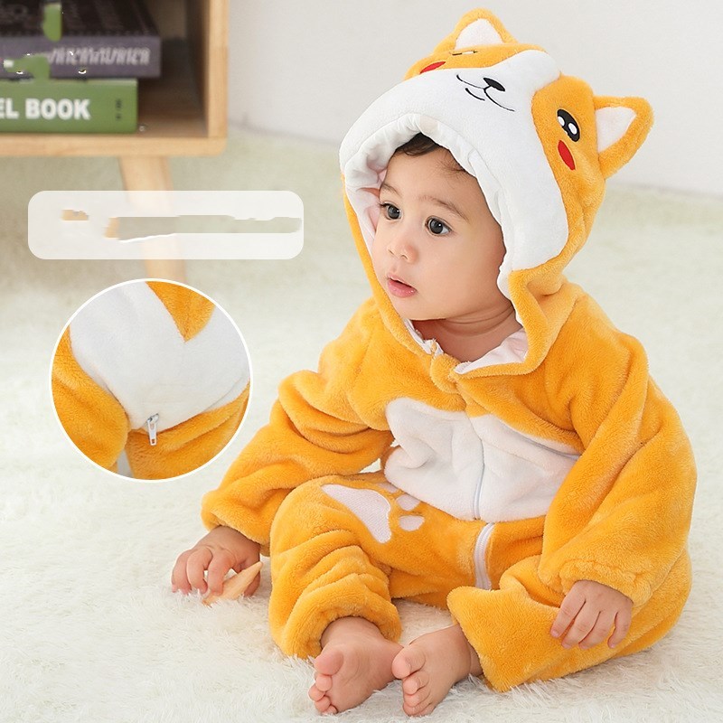 Baby Animal Cute Rompers Winter