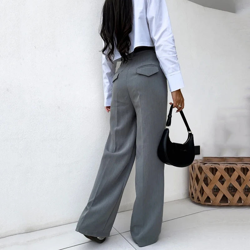 Shirt and Wide Pants Set