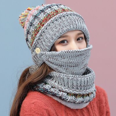 Winter Plush knitted hat - Magic Moon Store