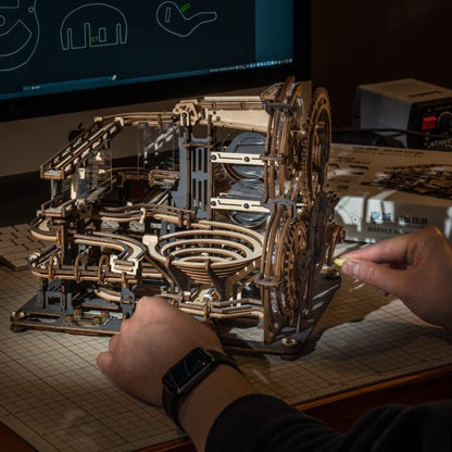 Robotime ROKR Marble Night Cassembly Waterwheel Model