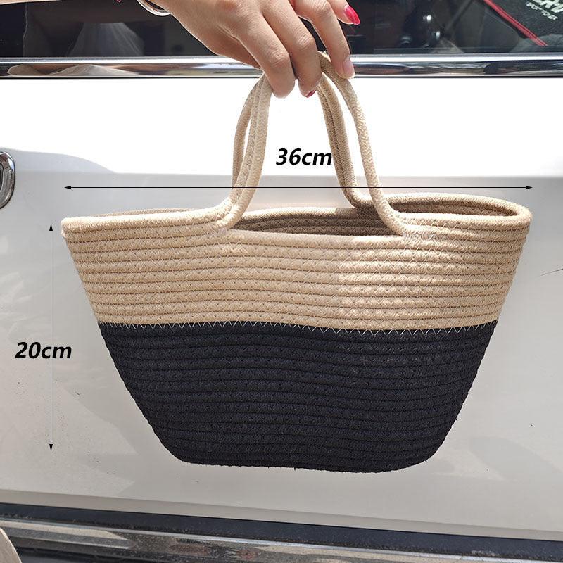 Handmade Straw Woven Bag - Magic Moon Store