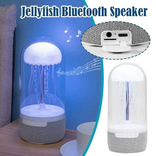 3 In 1 Creative Colorful Jellyfish Lamp Bluetooth Speaker Ellyfish Speaker With Lights