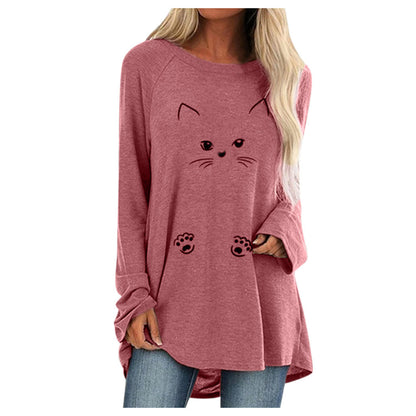 Women's Loose Long Sleeve T-Shirt