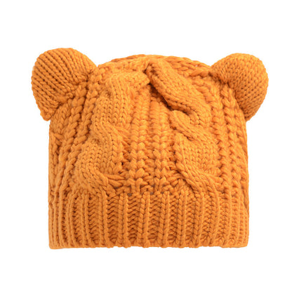 Hand Made 3D Cute Knitted Cat Knitted Hat - Magic Moon Store