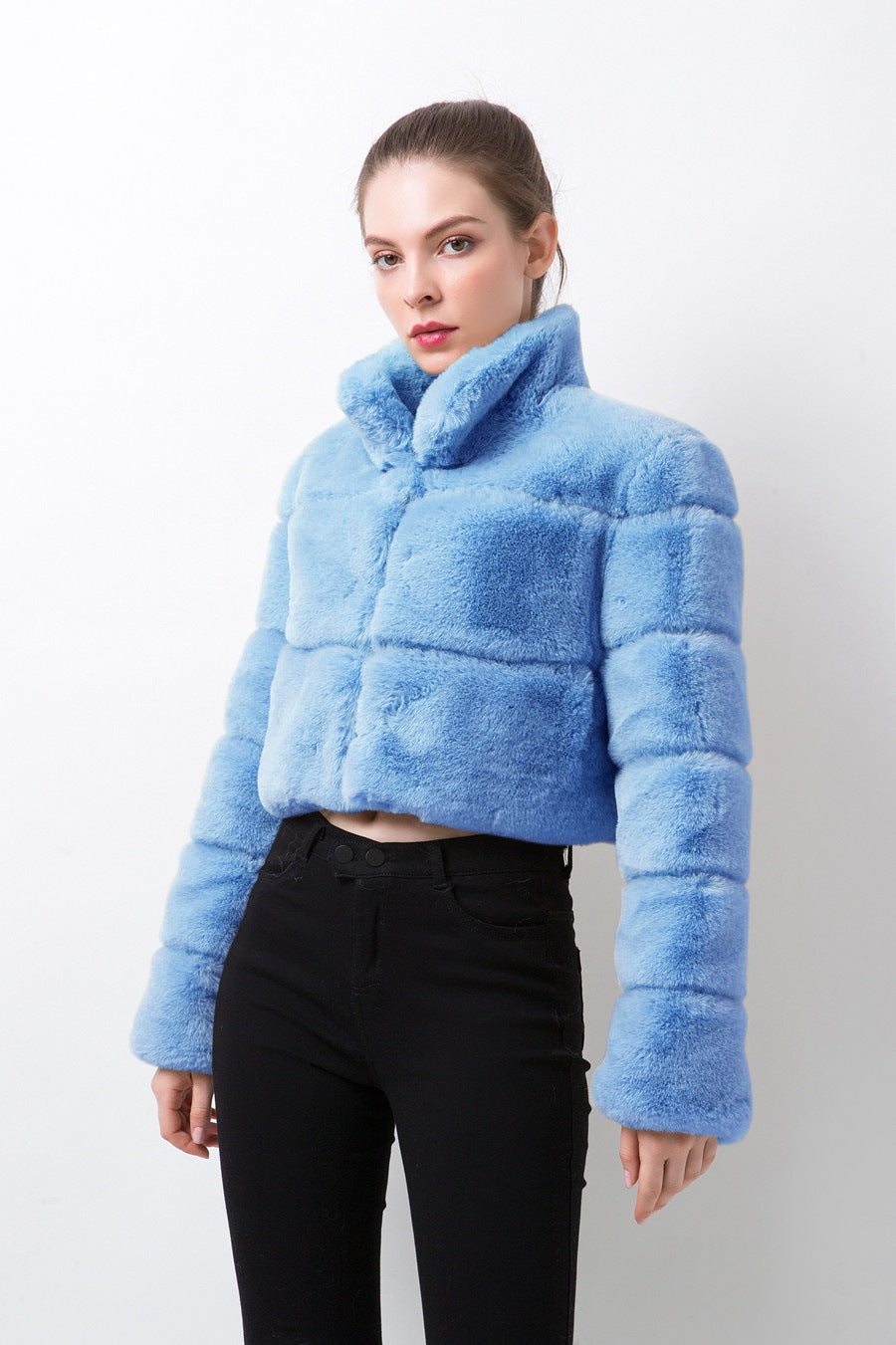 Short Faux Fur Jacket