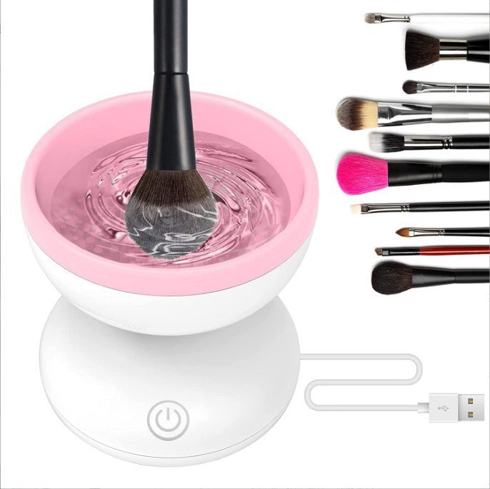 Electric Makeup Brush Cleaner Machine Portable Automatic USB Cosmetic Brush Cleaner Tools For All Size Beauty Makeup Brushes Set MAGIC MOON STORE