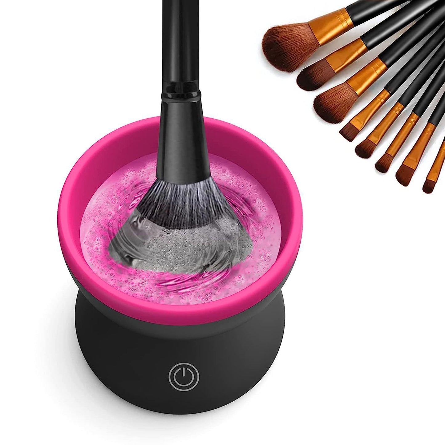 Electric Makeup Brush Cleaner Machine Portable Automatic USB Cosmetic Brush Cleaner Tools For All Size Beauty Makeup Brushes Set MAGIC MOON STORE