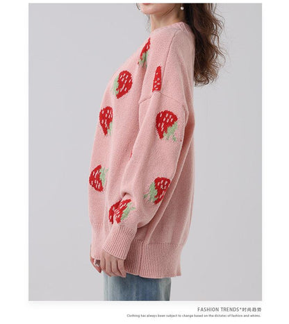 Strawberry Sweater