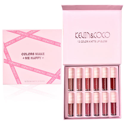 Lipstick Gloss Set Waterproof Set - Magic Moon Store