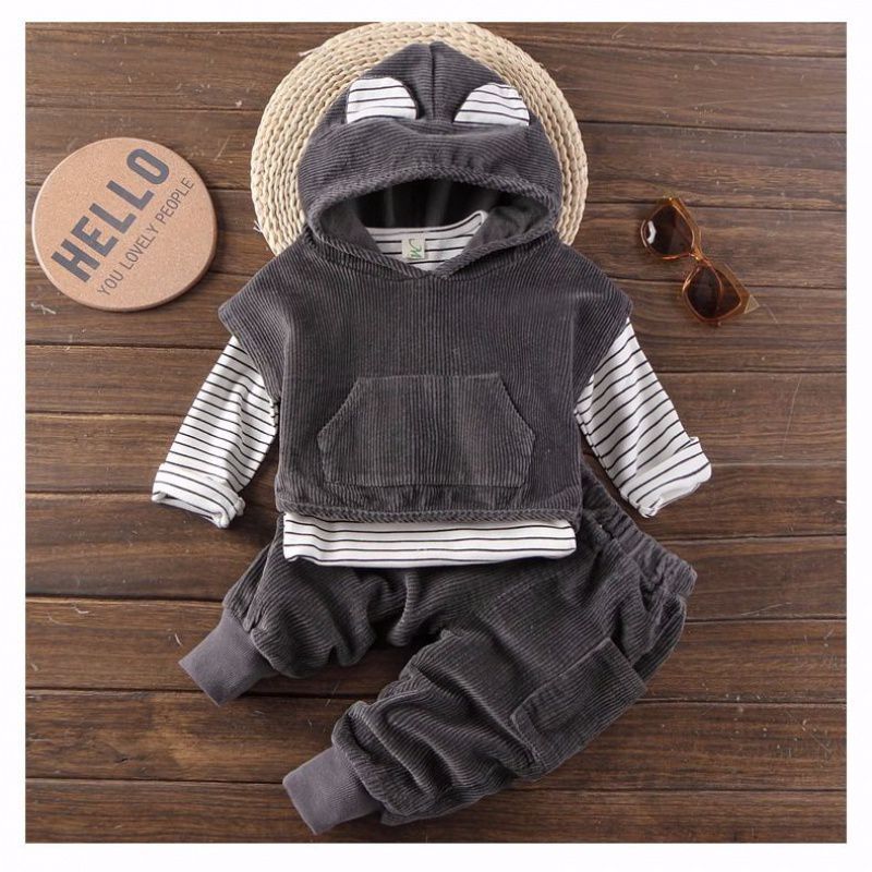 Baby Boy Sweatshirt & Pants Winter Suit