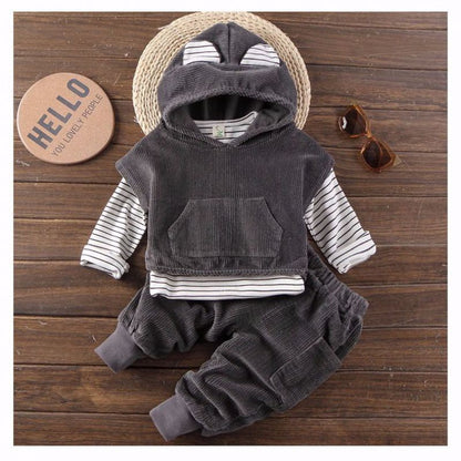 Baby Boy Sweatshirt & Pants Winter Suit