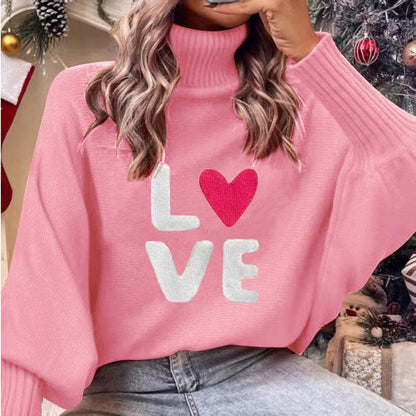 LOVE High Collar Sweater