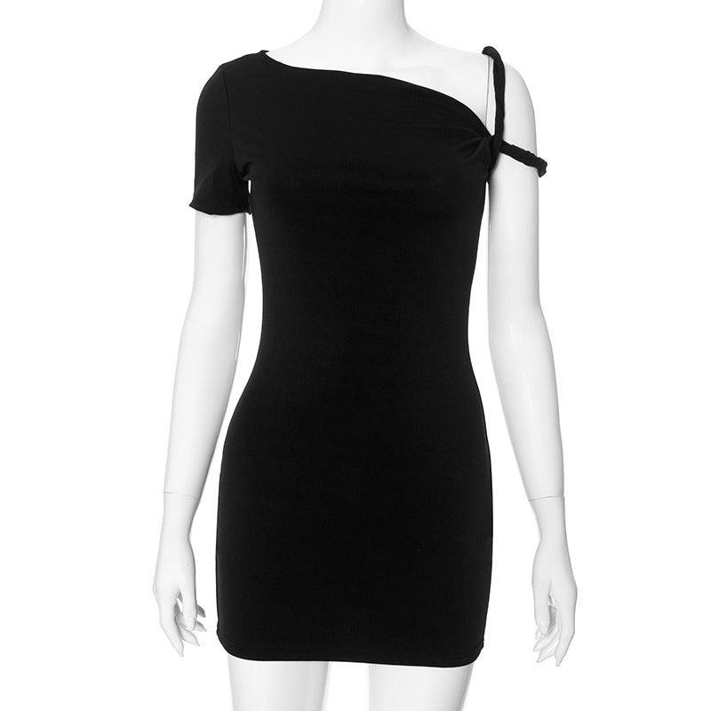 One Shoulder Bodycon Dress Magic Moon Store