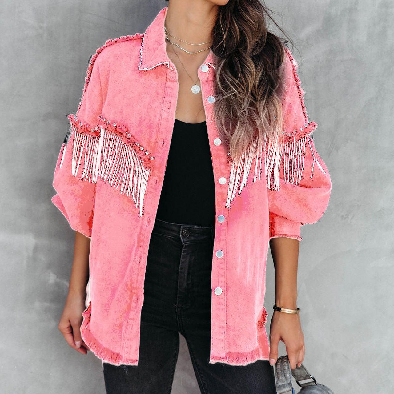 Fringed jacket - Magic Moon Store