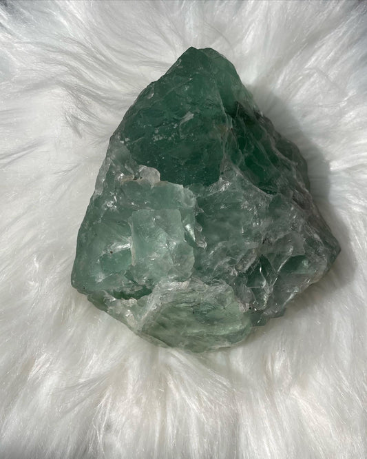 Large Raw Fluorite