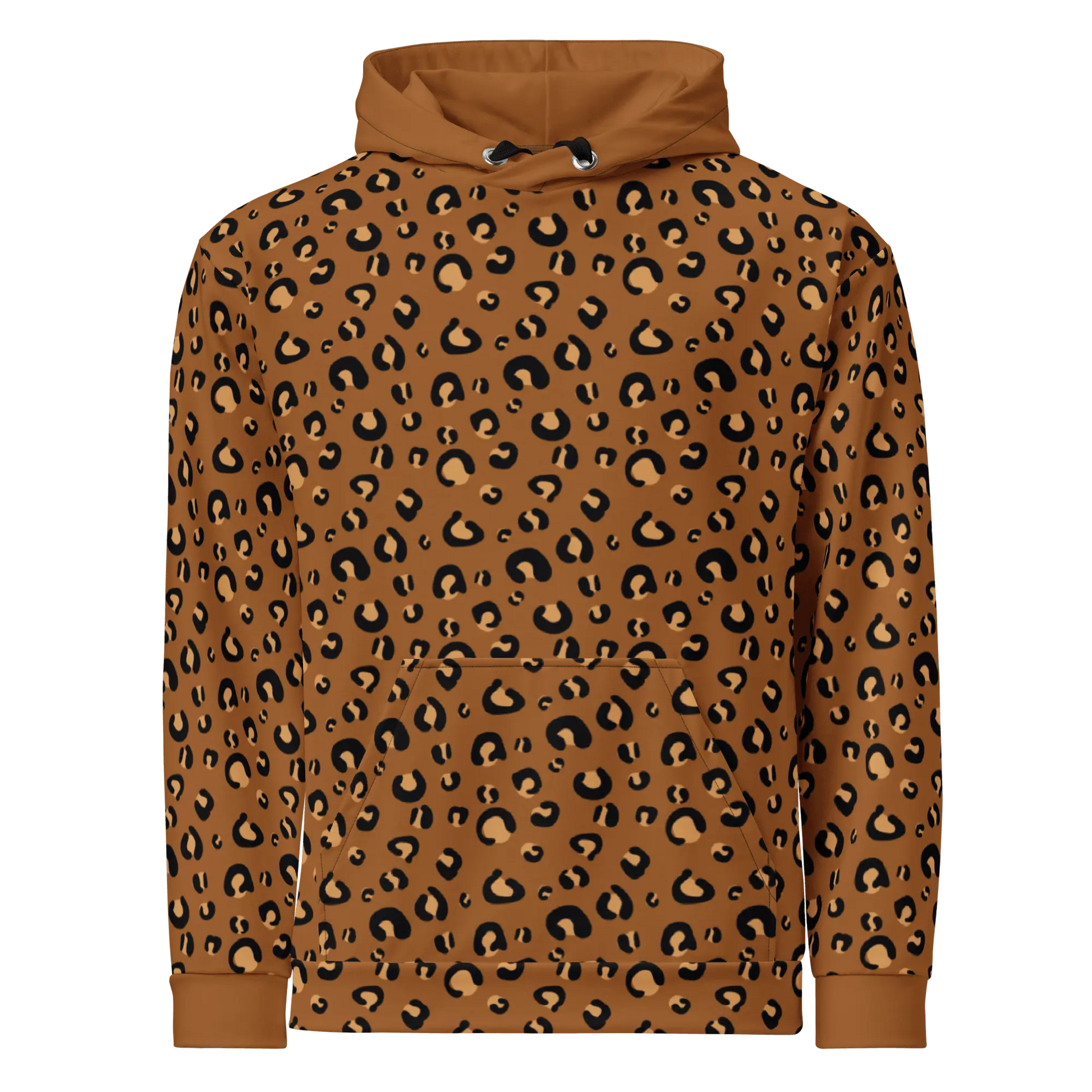 Brown Animal Print Unisex Hoodie - Magic Moon Store