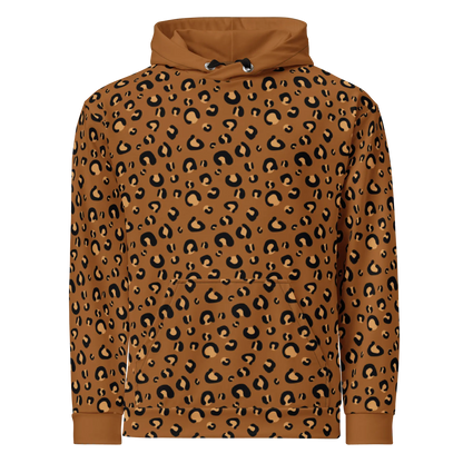 Brown Animal Print Unisex Hoodie - Magic Moon Store