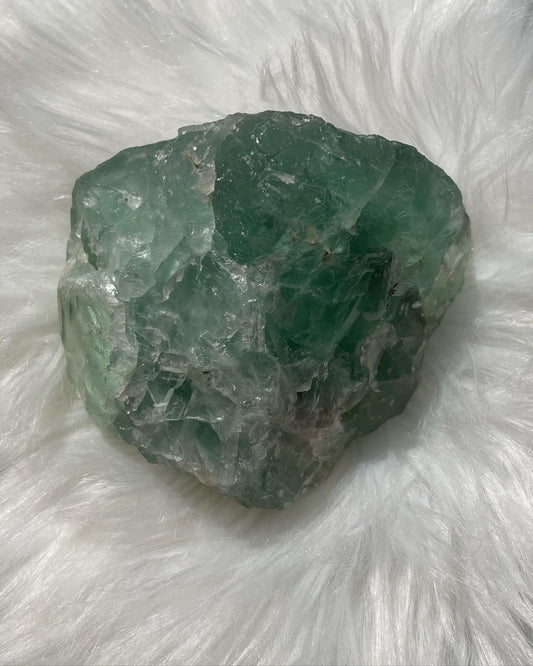 Large Raw Fluorite
