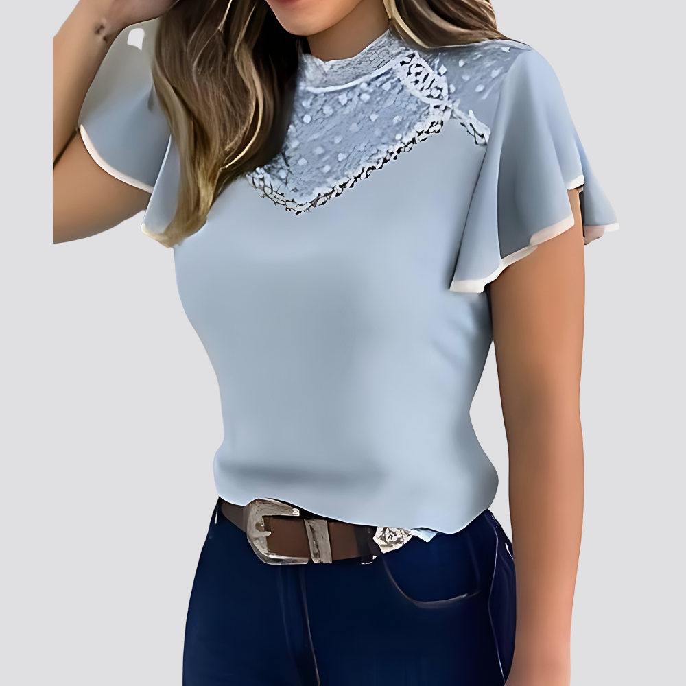 Flower Elegant Blouse