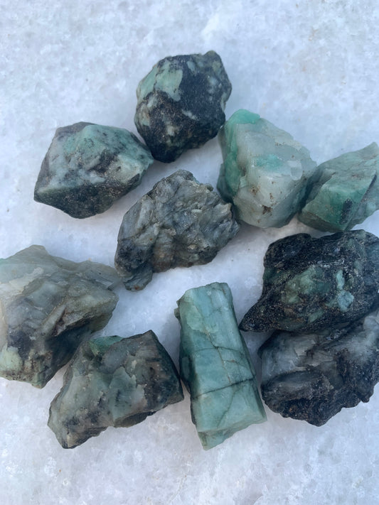 Raw Emerald Piece